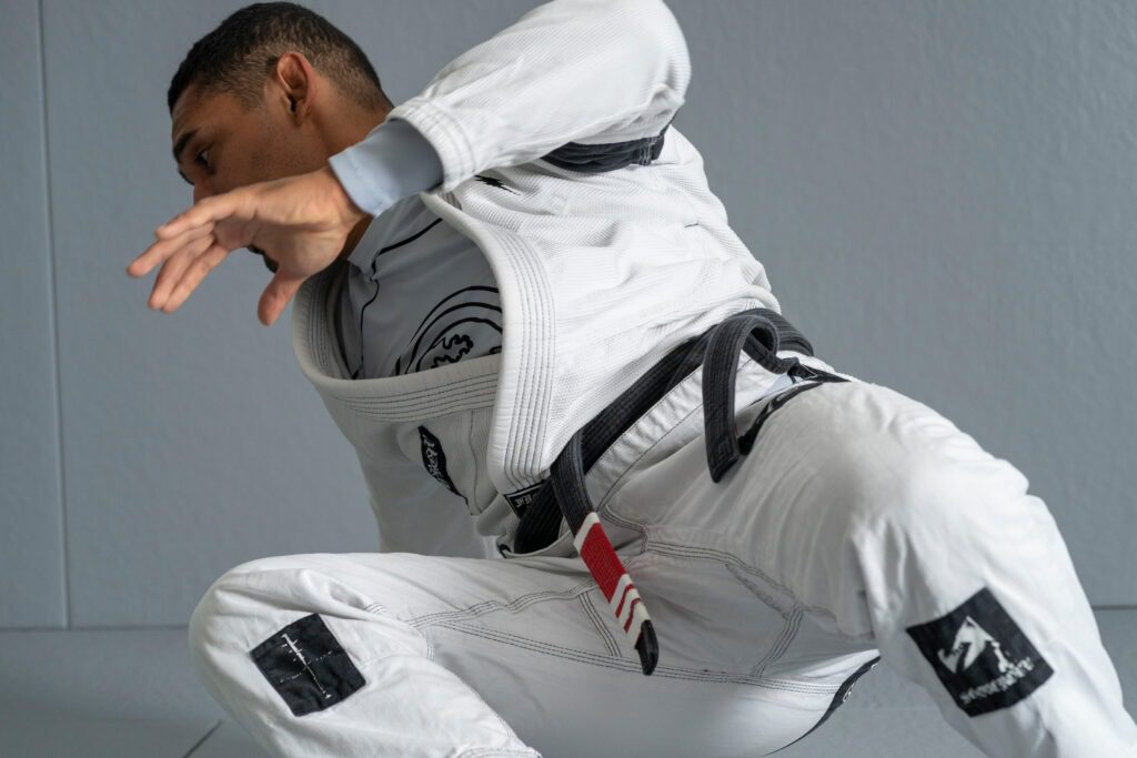 Rodrigo Performing movement BJJ DOJO Berlin