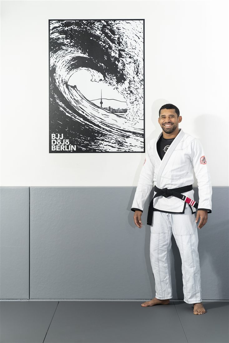 Rodrigo Fernandes, Brazilian Jiu-Jitsu black belt and head coach in Berlin